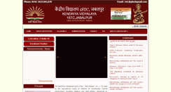 Desktop Screenshot of kv1stcjabalpur.com